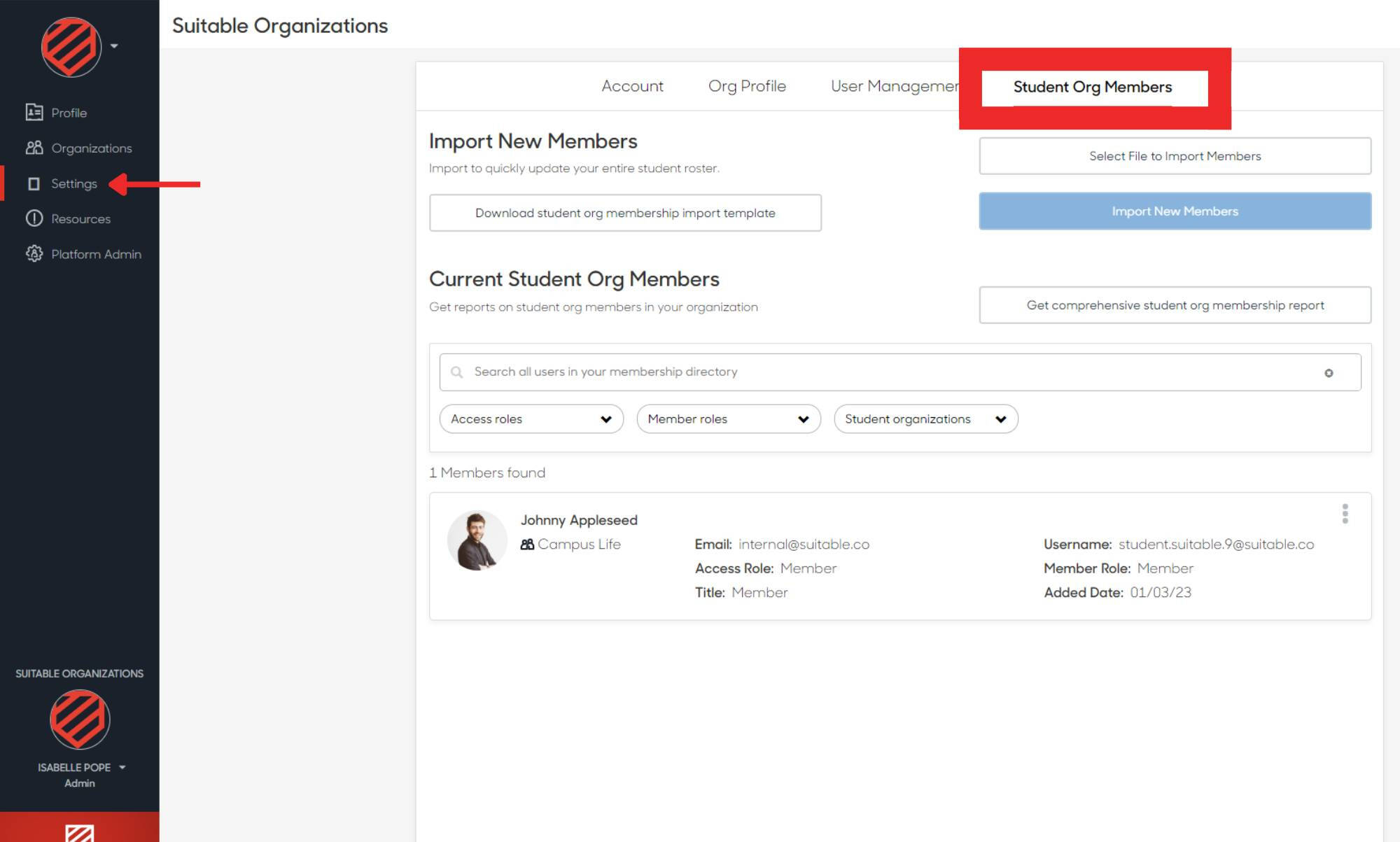 Adding Users Image